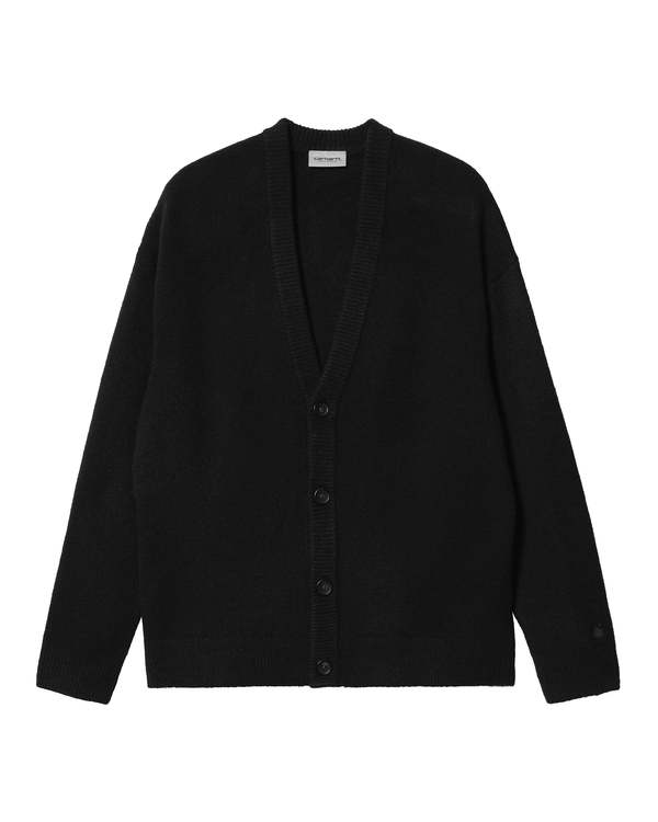 CARHARTT WIP Cardigan Albion Black Garmentory