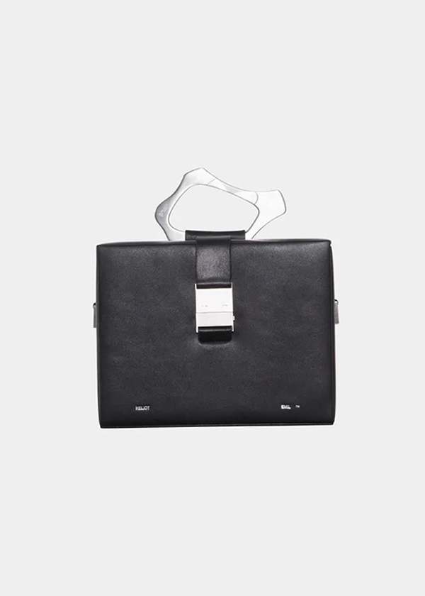 HELIOT EMIL ブラックボディバッグ Heliot Emil Apical Bag Black | UJNG