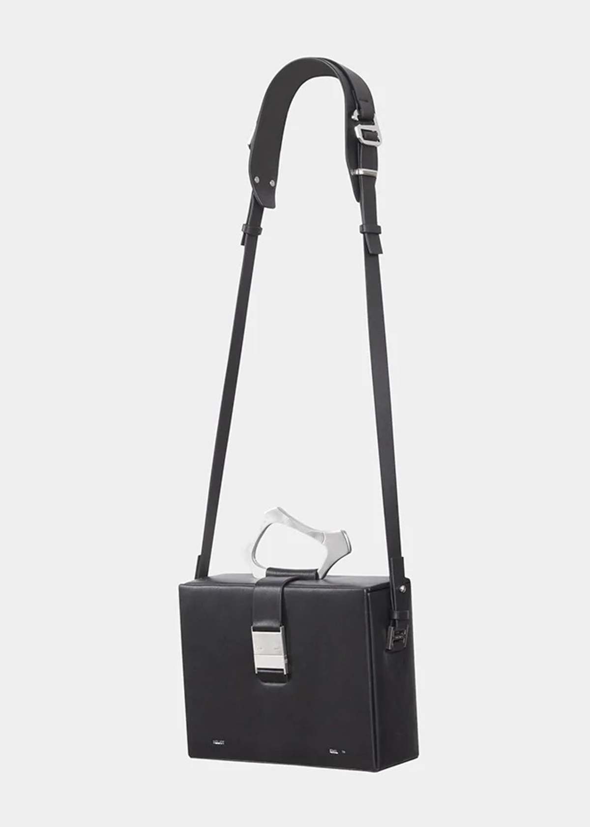 【美品】HELIOT EMIL BOX BAG ショルダーバッグ ブラック Heliot Emil Solely Box Bag - Black | Garmentory