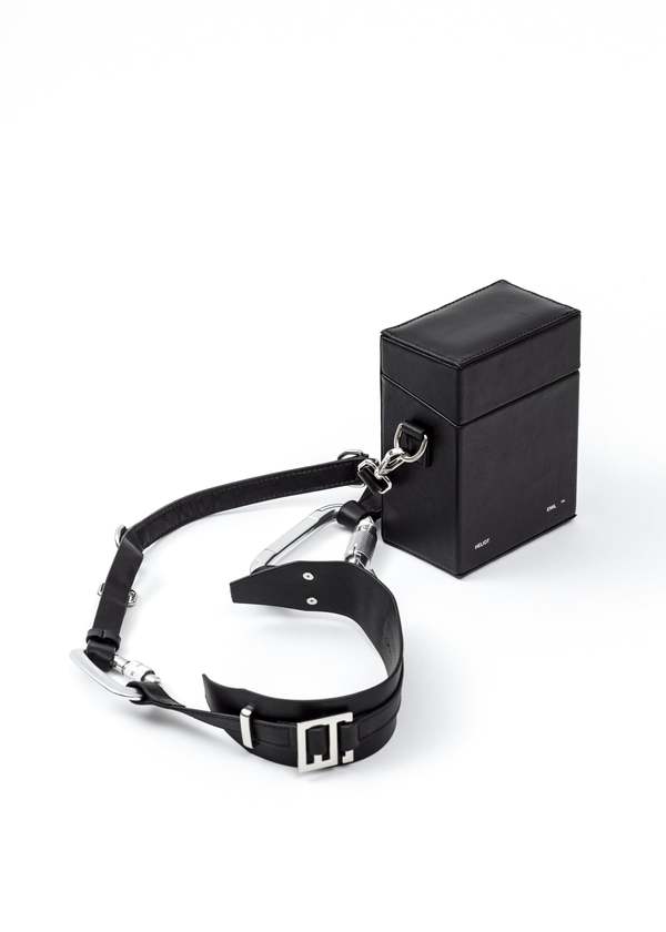 BOXBAG HELIOT EMIL ショルダーバッグ レザー black HELIOT EMIL/Bag/Leather/BLK/LEATHER STRAP BOX BAG – 2nd