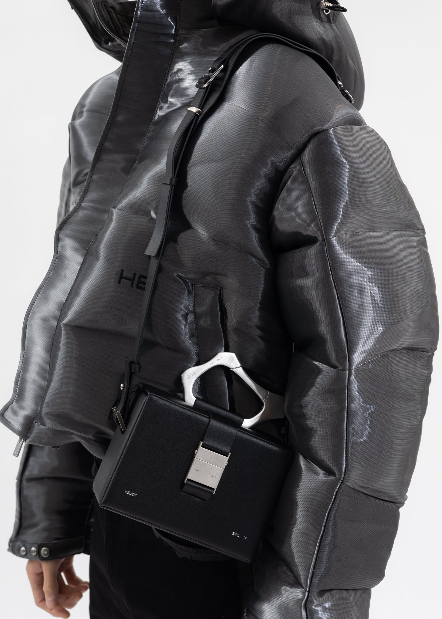 Heliot Emil Solely Box Bag - Black | Garmentory