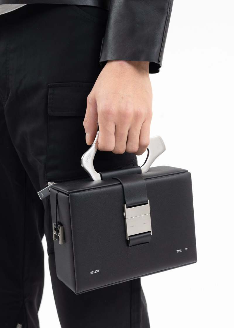 Heliot Emil Solely Box Bag - Black | Garmentory