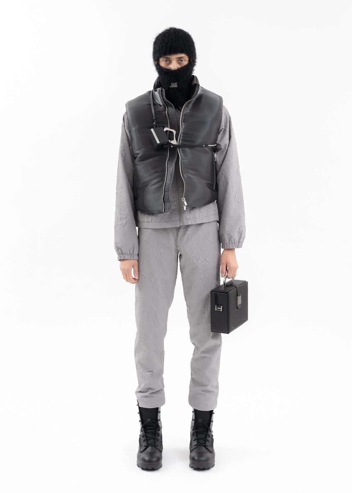 Heliot Emil LIQUID METAL VEST - Silver | Garmentory