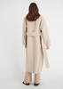 Inwear Milla Wool Blend Coat with Self-Tie Belt - Thumbnail 4