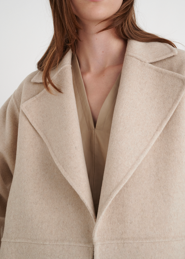 Inwear Milla Wool Blend Coat with Self-Tie Belt