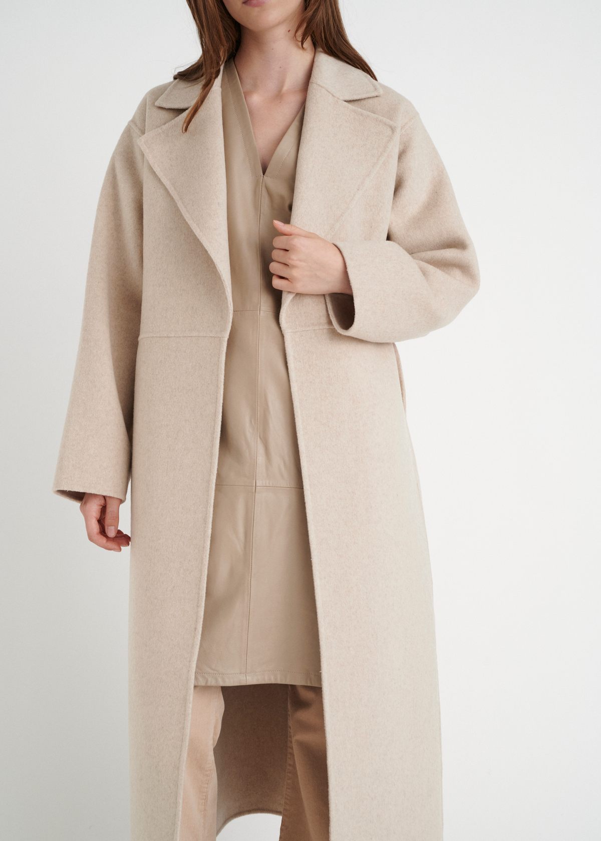 Inwear Milla Wool Blend Coat with Self-Tie Belt - Image 6 of 18
