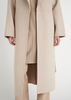 Inwear Milla Wool Blend Coat with Self-Tie Belt - Thumbnail 8