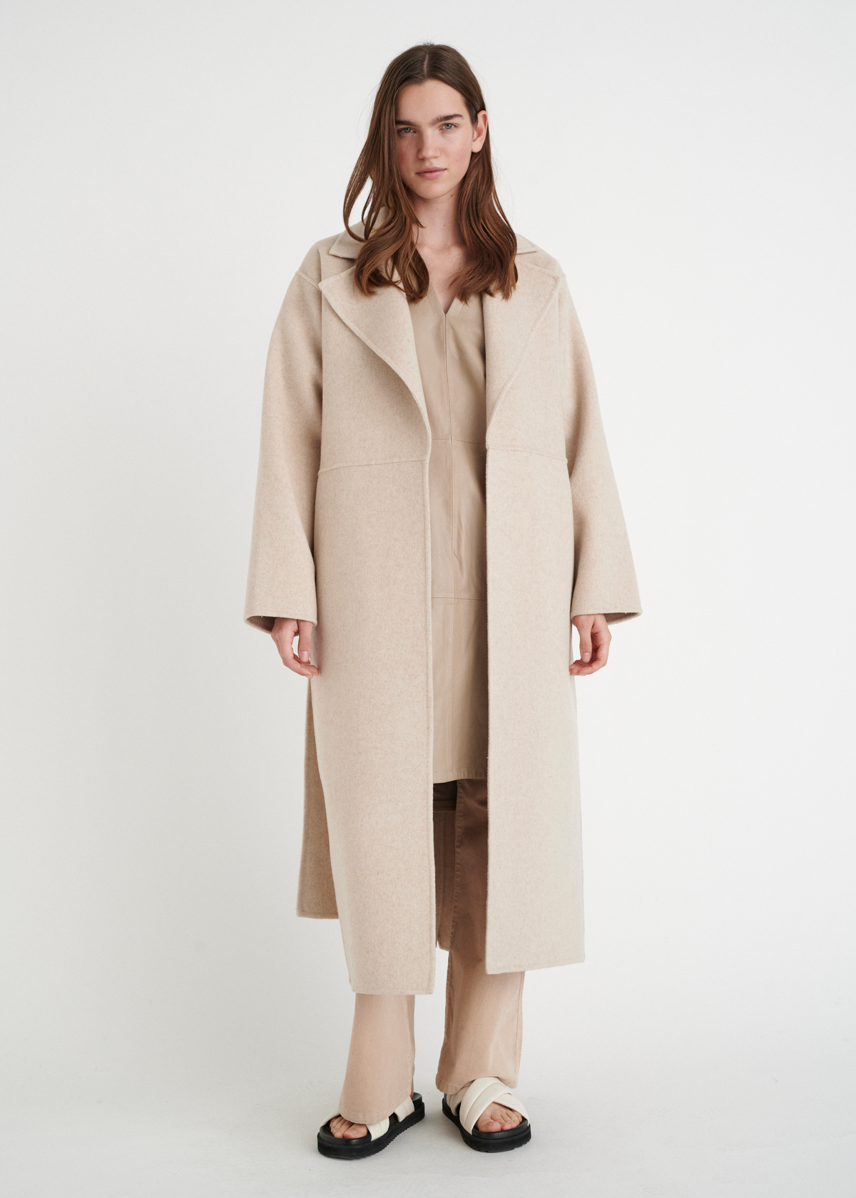 Inwear Milla Wool Blend Coat with Self-Tie Belt - Image 10 of 18