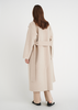 Inwear Milla Wool Blend Coat with Self-Tie Belt - Thumbnail 11
