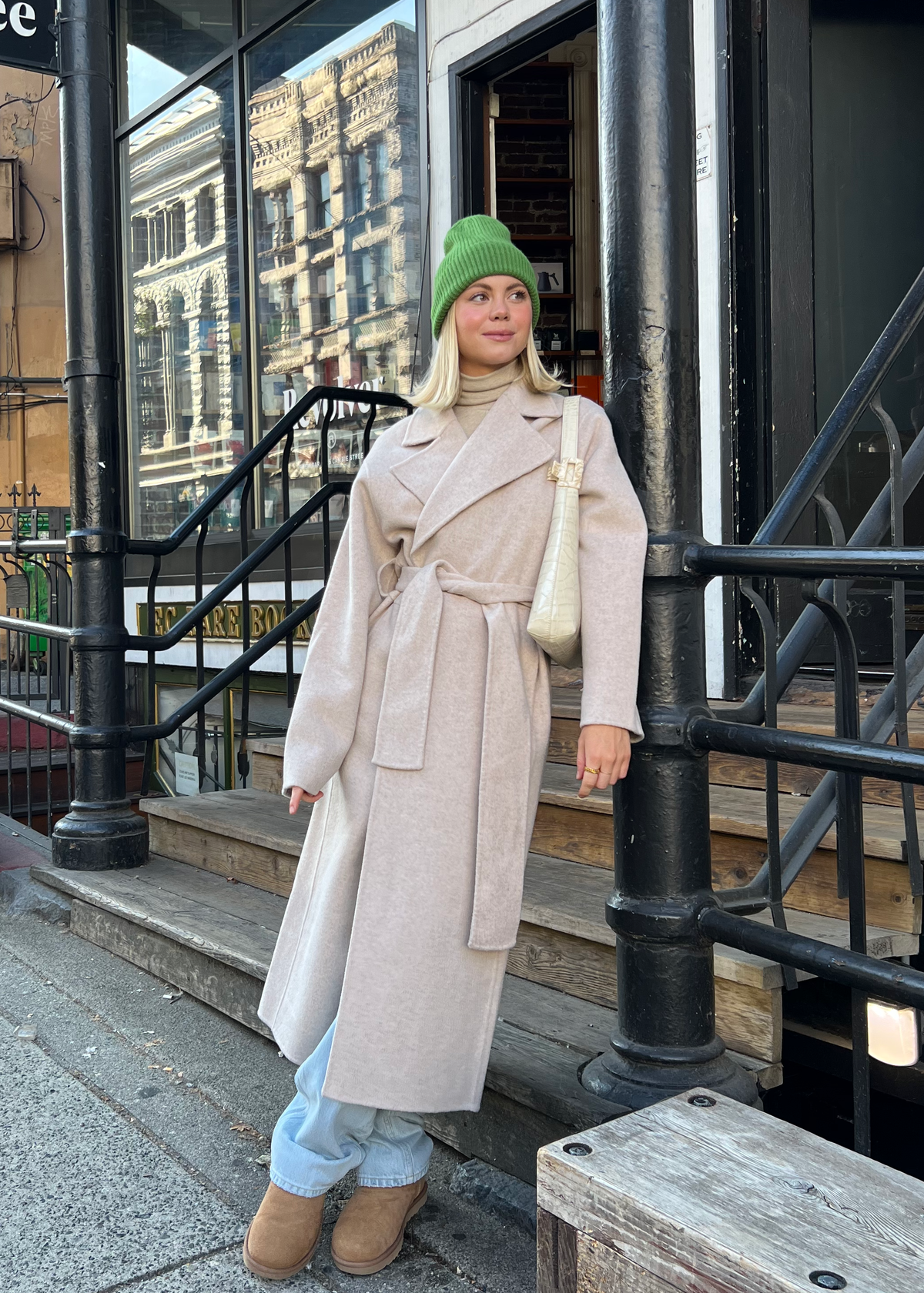 Inwear Milla Wool Blend Coat with Self-Tie Belt - Image 12 of 18