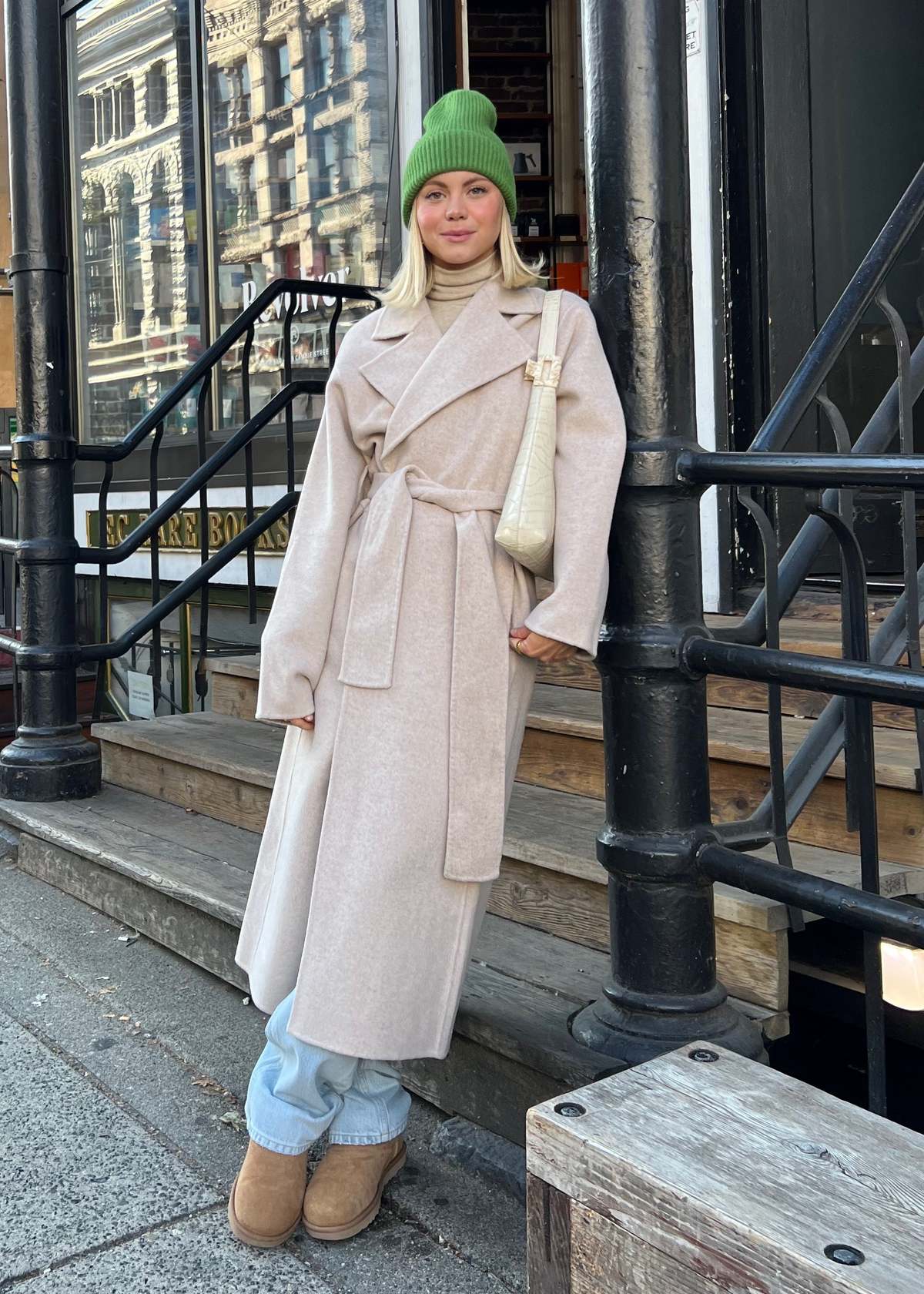 Inwear Milla Wool Blend Coat with Self-Tie Belt - Image 18 of 18