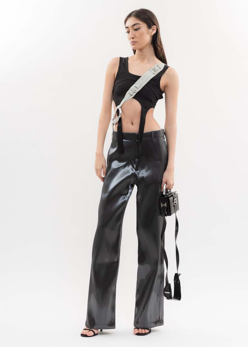 名作 heliot emil Liquid l Trousers パンツ Heliot Emil Liquid Pants for Men | UJNG
