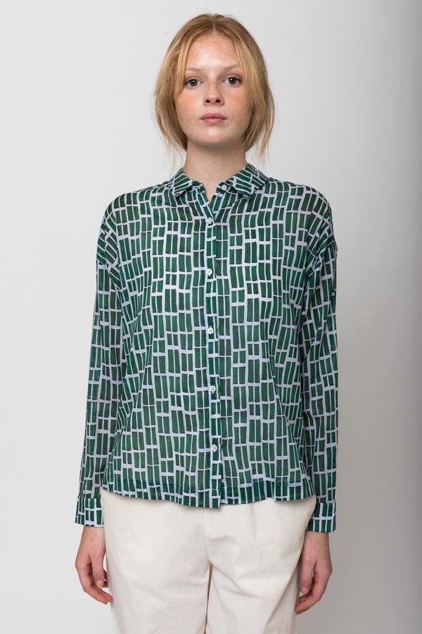 Chloe Stora Celine Shirt - Vert