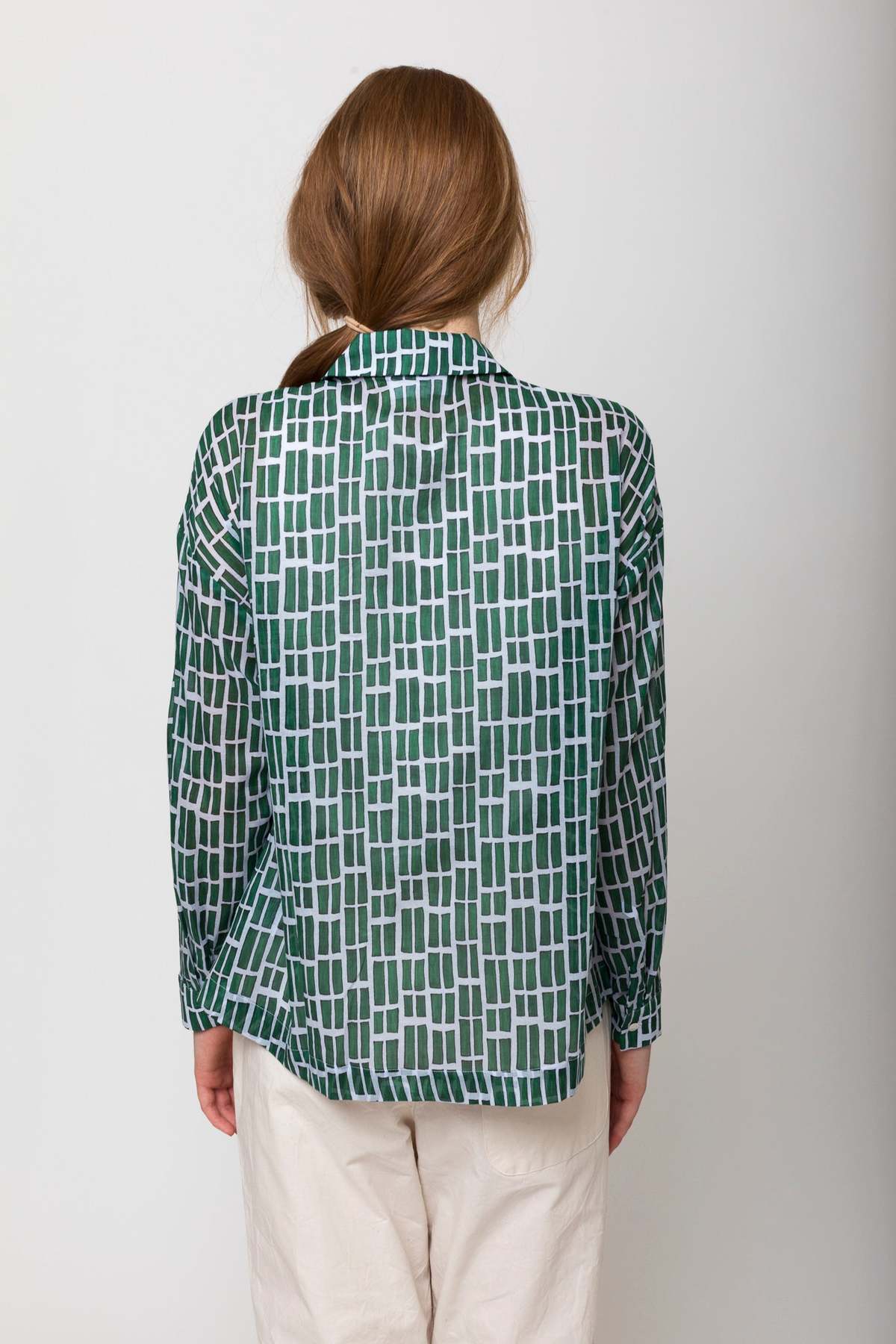 Chloe Stora Celine Shirt - Vert - Image 2 of 3