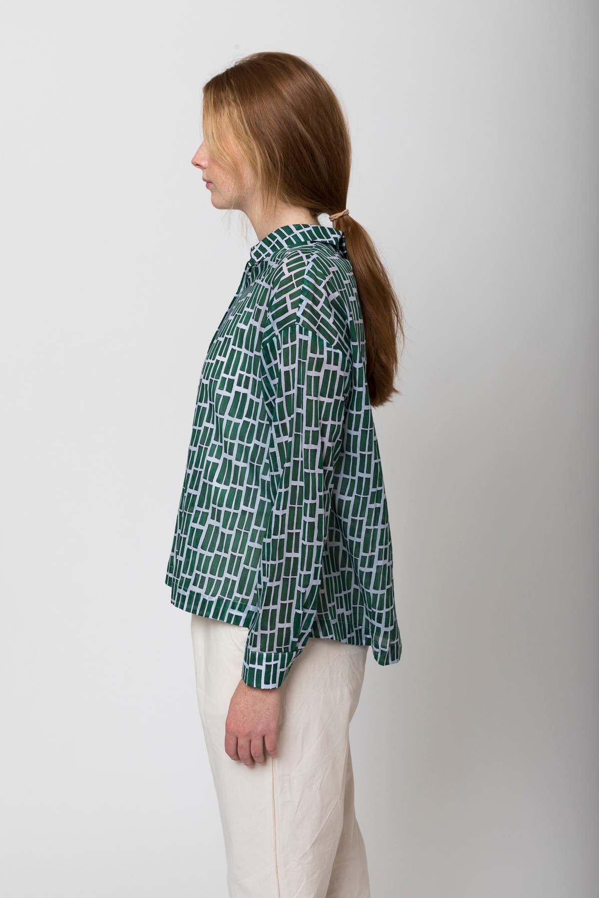 Chloe Stora Celine Shirt - Vert - Image 3 of 3