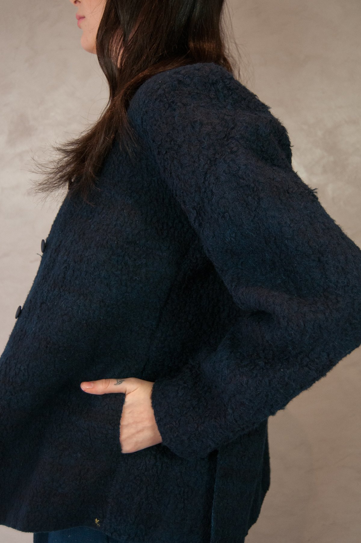 11.11. eleven eleven STRT Jacket - Indigo - Image 1 of 4