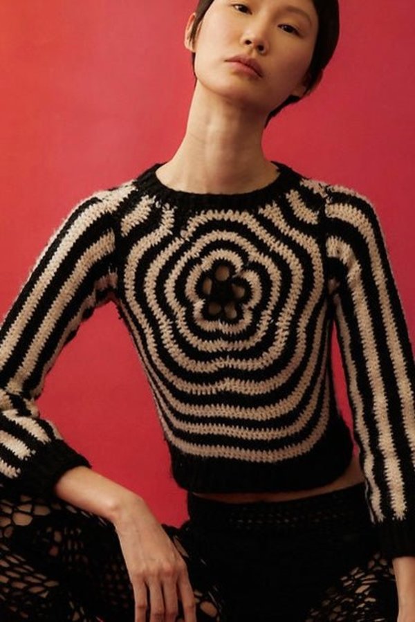 Tach Clothing Antar Crochet Sweater Garmentory