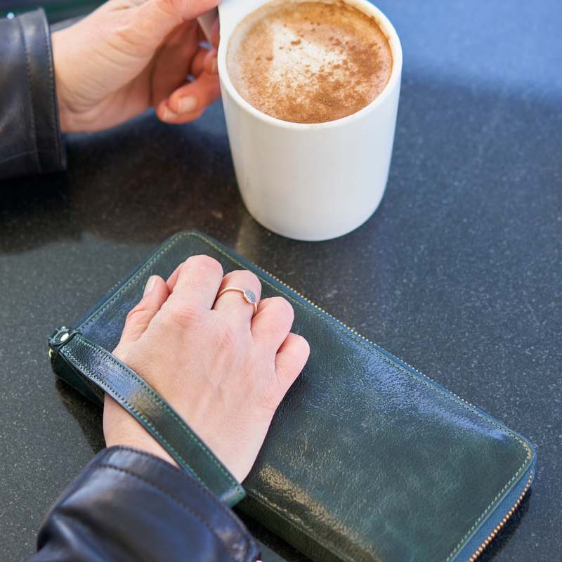 Tusk Tatras Travel Portfolio wallet - MOSS