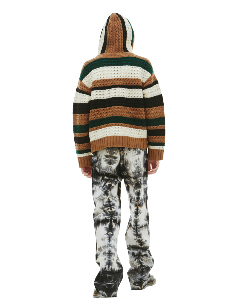 Nahmias Crochet Hoodie - Multicolor