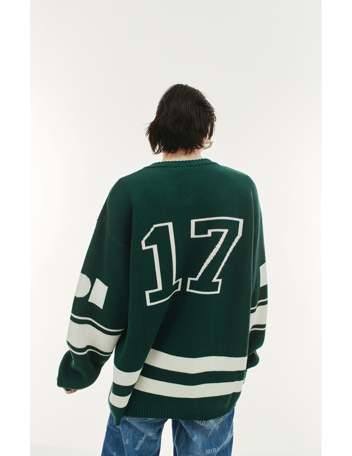 Nahmias Football Knit Sweater - Image 5 of 5