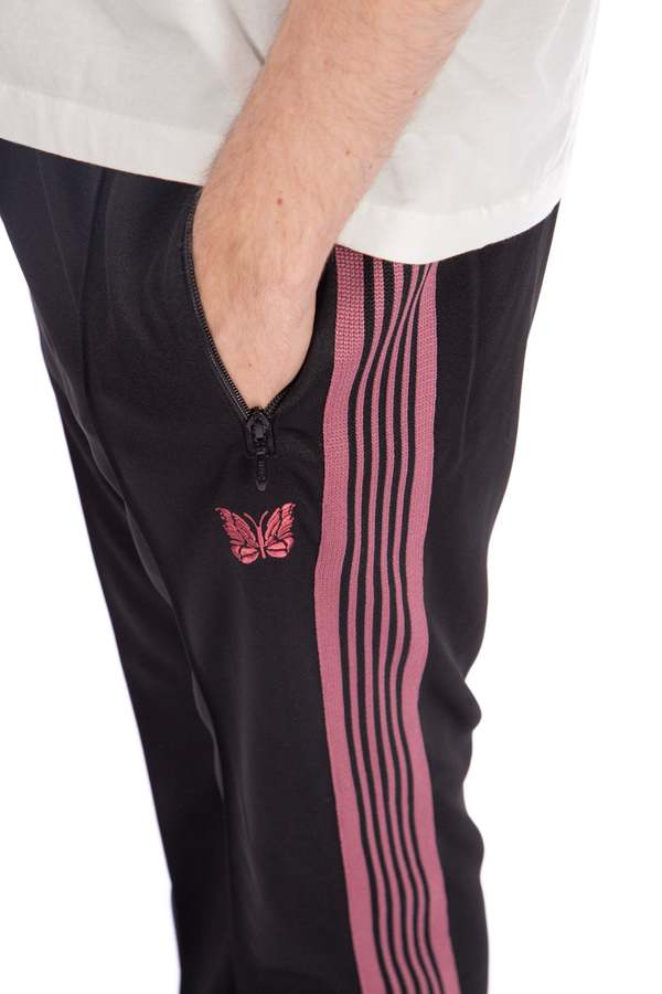 Needles Poly Smooth Narrow Track Pant - Black | Garmentory
