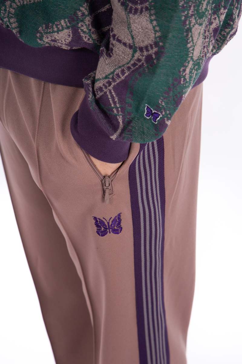 Needles Poly Smooth Track Pant - Taupe | Garmentory