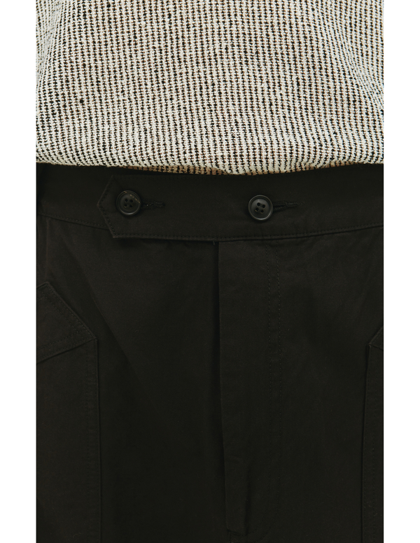 Visvim Carroll Straight Leg Trousers - Black | Garmentory