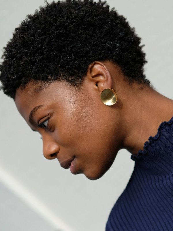 Another Feather Cymbal Earrings