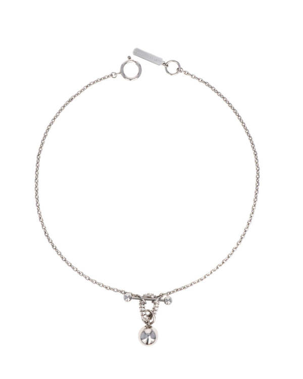 Justine Clenquet Gordon Choker - Palladium | Garmentory