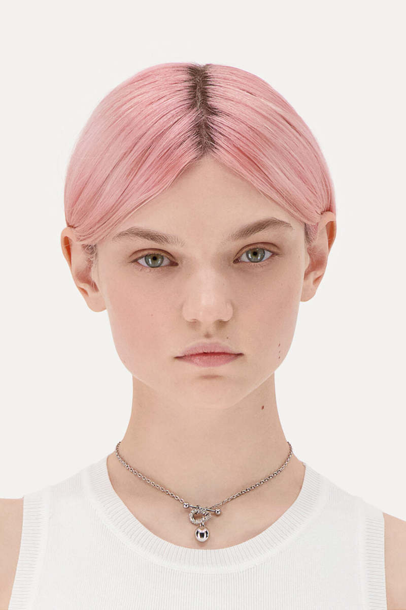 Justine Clenquet Gordon Choker - Palladium | Garmentory