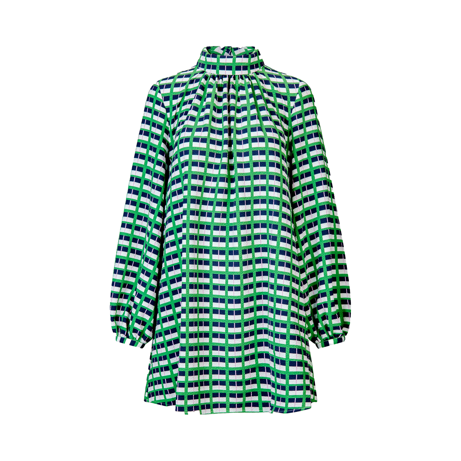 Stine Goya Solaries Dress - Retro Check | Garmentory Stine Goya Solaries Dress - Retro Check | Garmentory