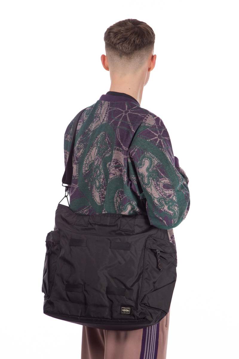 Porter Force 2 Way Duffle Bag - Black