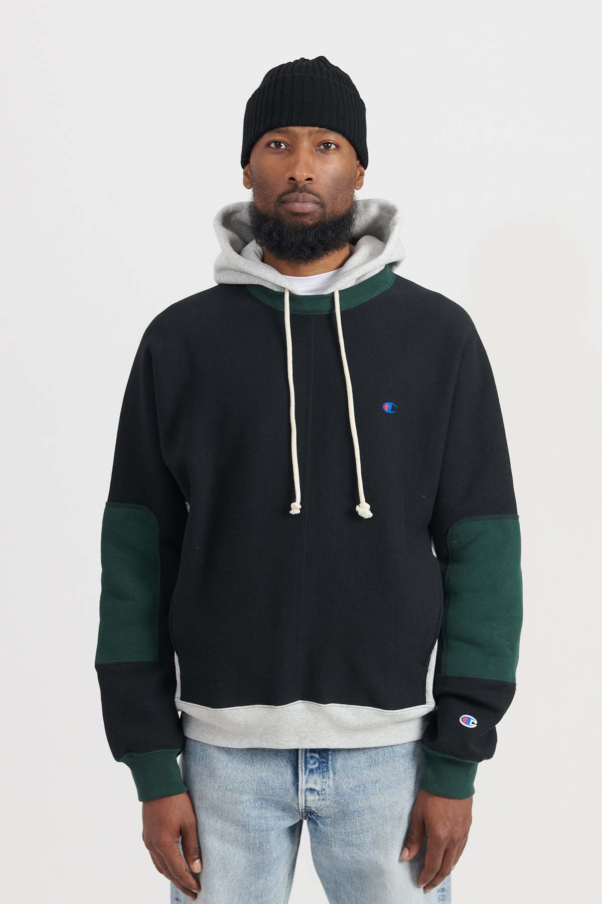 n-hoolywood Champion Reverse Weave Hoodie - Multi | Garmentory