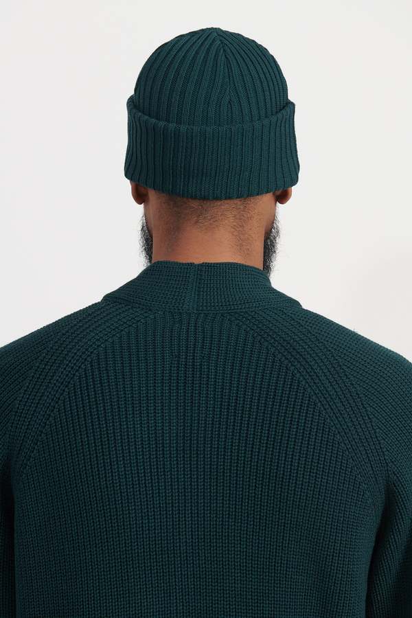 Batoner Signature 1B Cardigan - Dark Green | Garmentory