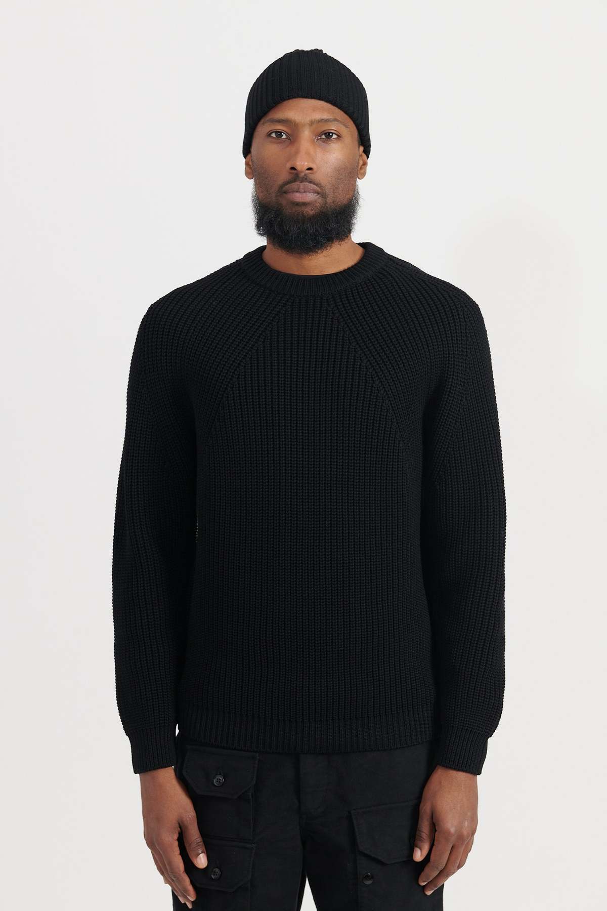 Batoner Signature Crew Neck - Black | Garmentory