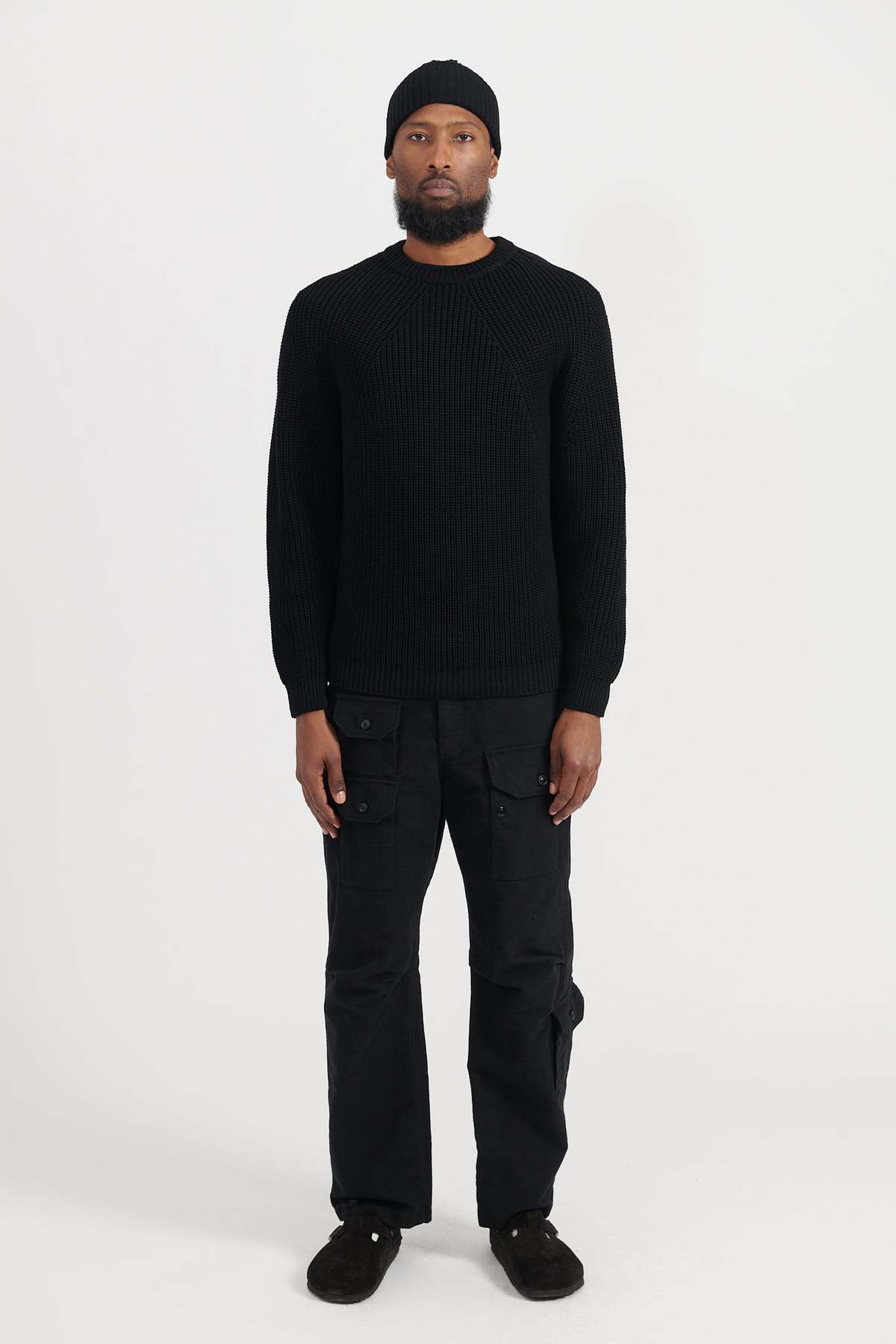 Batoner Signature Crew Neck - Black | Garmentory