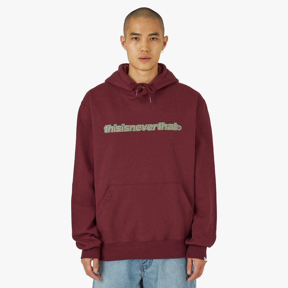 【THISISNEVERTHAT】Half Zip Sweatshirt Burgundy MUSINSA | thisisneverthat® Half Zip Sweatshirt Burgundy
