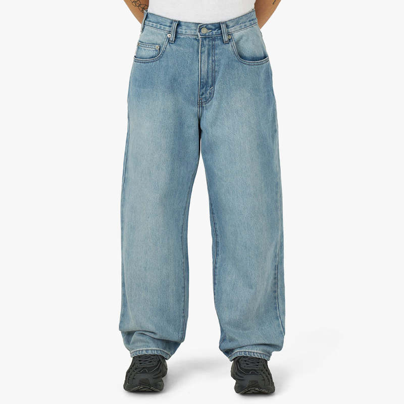thisisneverthat Relaxed Jeans - Washed Blue | Garmentory