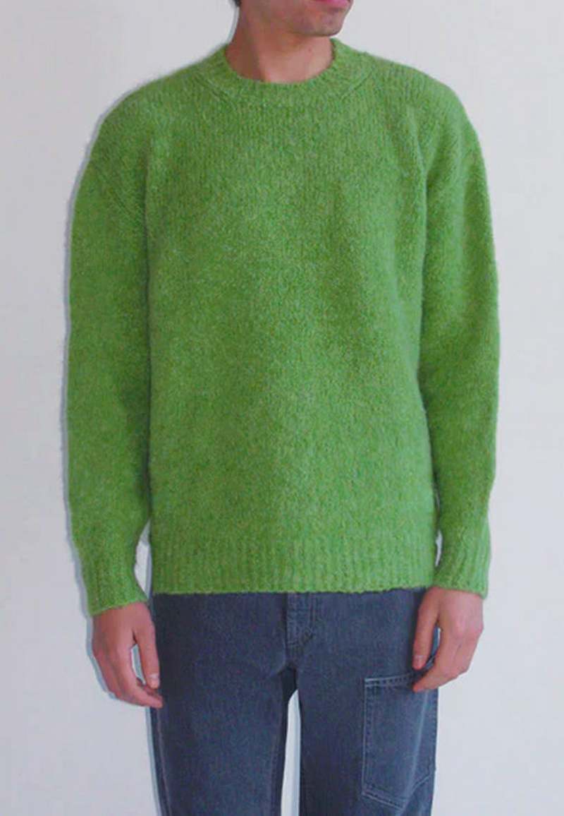 【激安通販 オンラインショップ】日用品 Paloma Garmentory | Green Kiwi - Top Trobat Ben Wool トップス