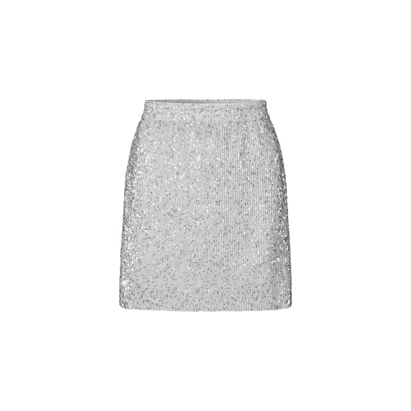 Stine Goya FLORETTA SKIRT SILVER Garmentory