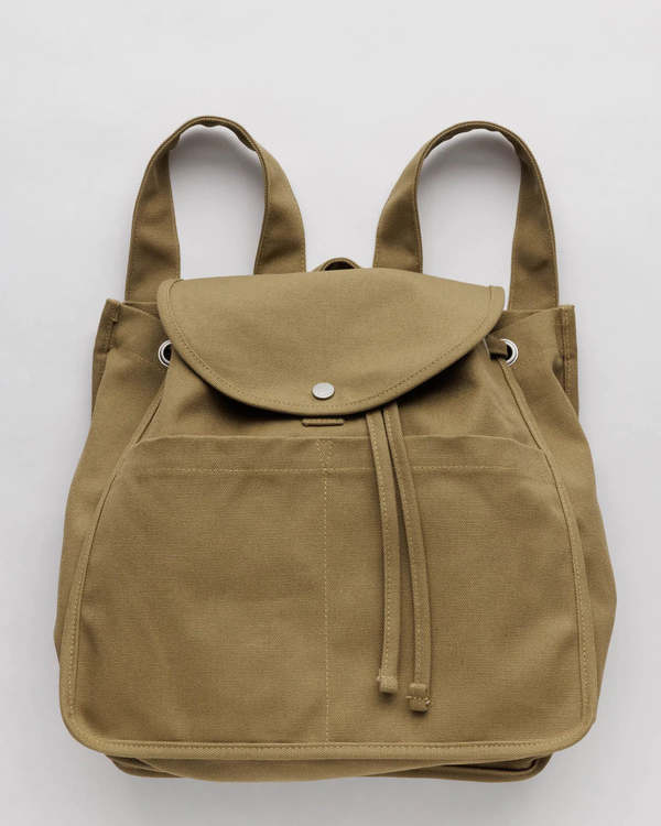 BAGGU Drawstring Backpack - CEDAR/Pinto/Black | Garmentory display picture 1