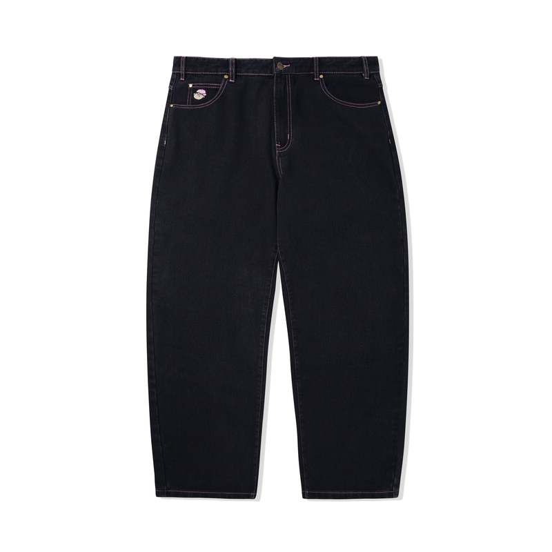 Butter Goods デニム 黒 Butter Goods BUTTER GOODS Bronco Denim Jeans Washed Black