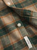 forét Pillar Shirt - Dark Green Check - Thumbnail 5