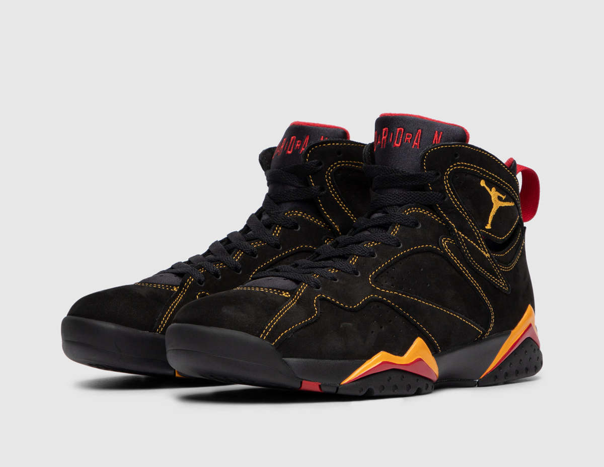 jordan black and red 7