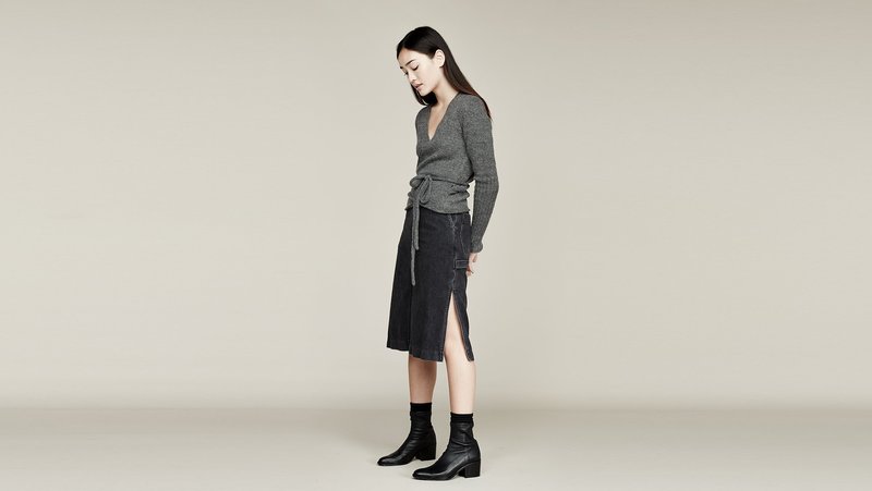 Where Mountains Meet Jordan Wrap Sweater