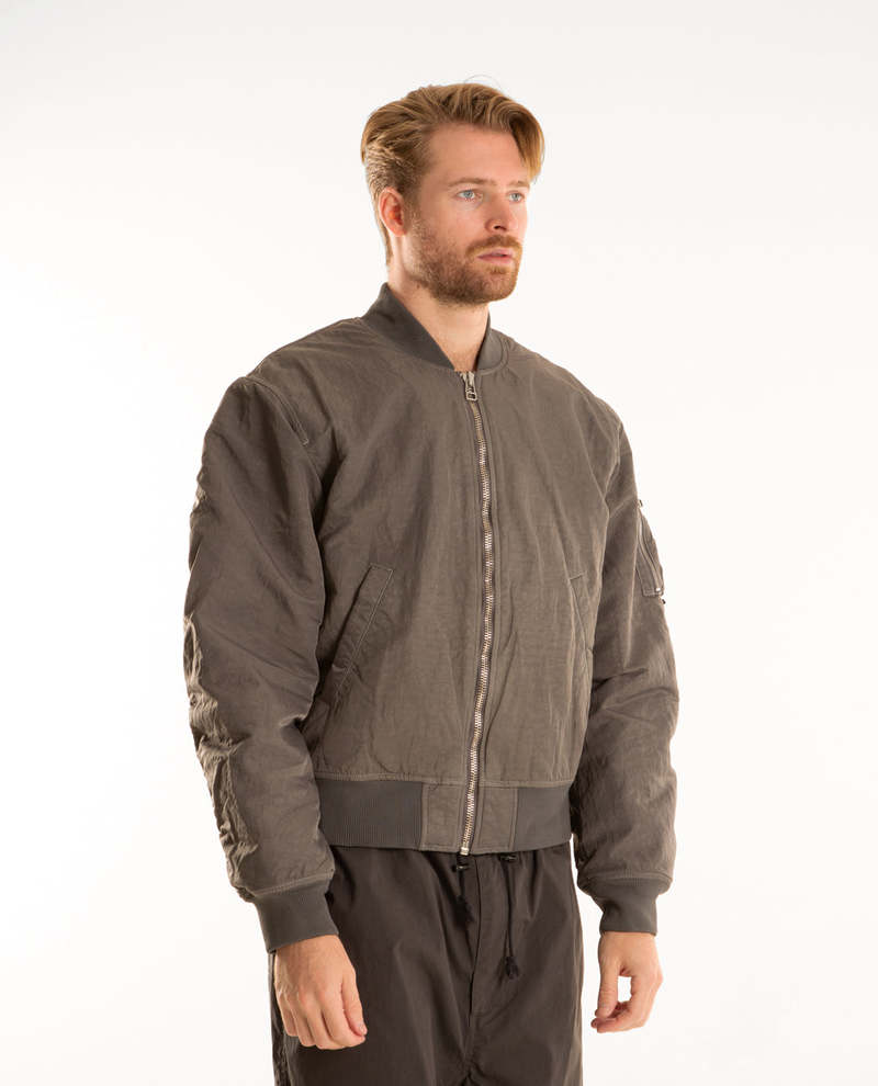 ★人気★ Stussy Dyed Nylon Bomber Charcoal Buy Stussy Dyed Nylon Bomber 'Charcoal' - 115618 CHAR | GOAT