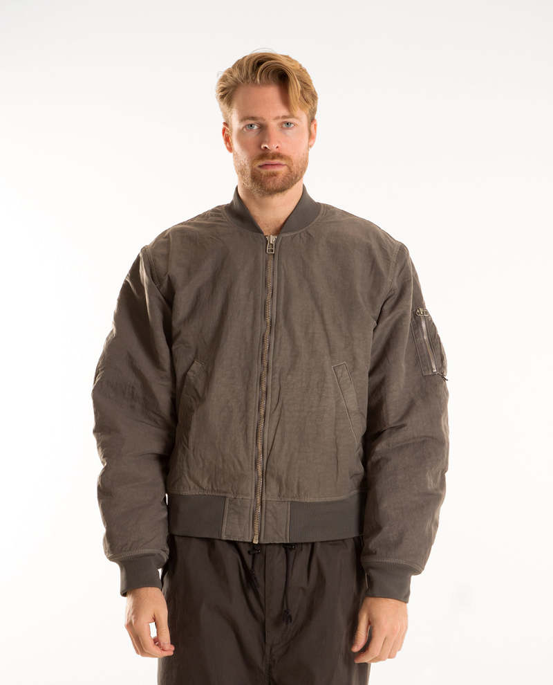 ジャケット・アウター unknown mohair bomber stussy damagedone Dyed Nylon Bomber – Premier