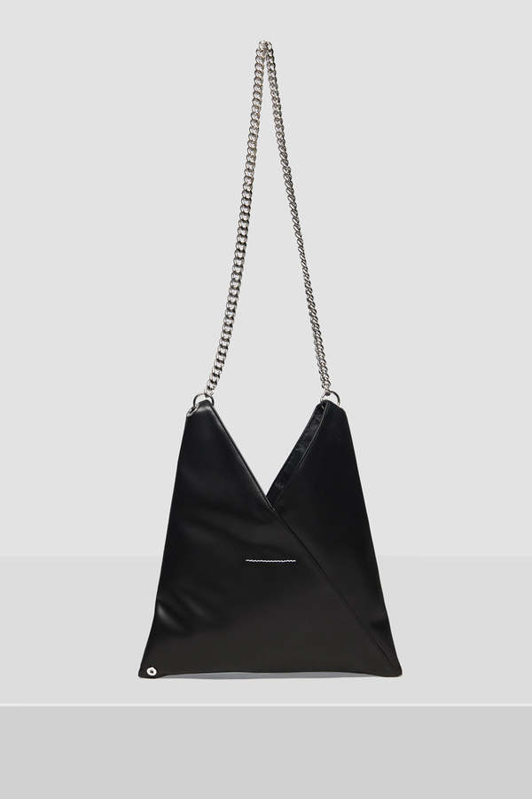 MM6 MAISON MARGIELA Japanese chain shoulder bag - Black | Garmentory