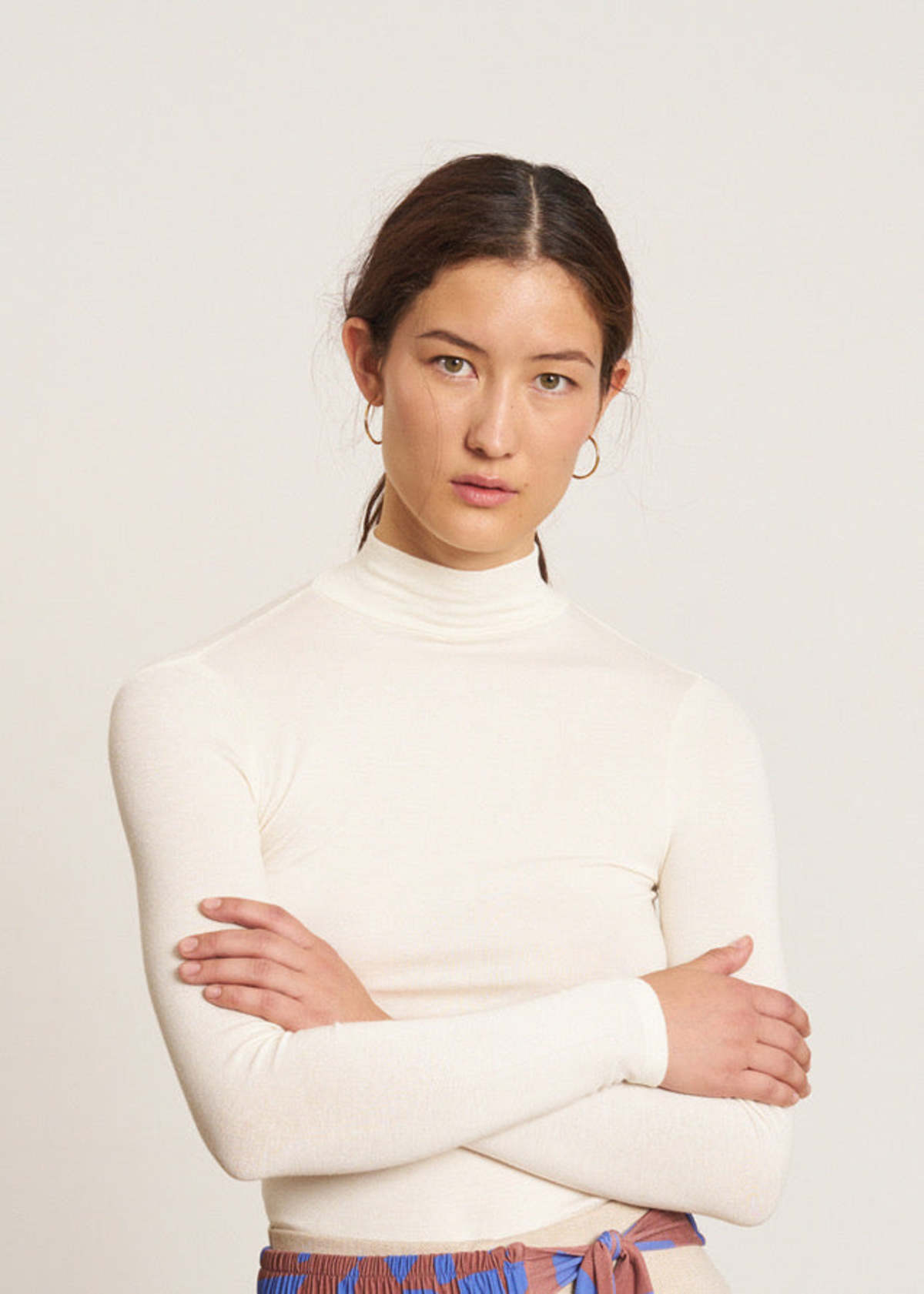 Patsy Murt sita murt Basic Turtleneck - Cream | Garmentory