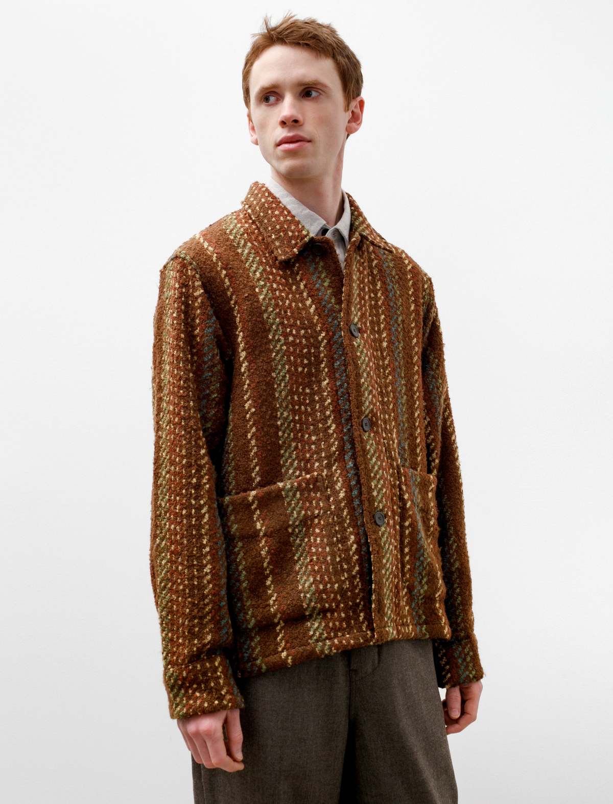 Our Legacy Archive Box Jacket Kaleidoscope Jazz Wool